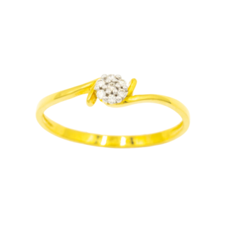 แหวนกระจุก ก้านบิด