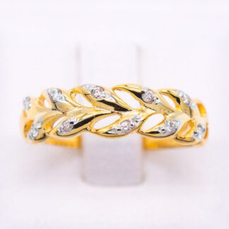 แหวนใบมะกอกเหนี่ยวทรัพย์