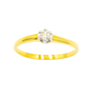 แหวนเพชรเม็ดเดี่ยว 13 ตัง