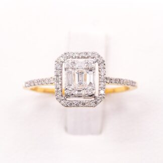 แหวนเพชรบาเก็ต เพชรล้อม