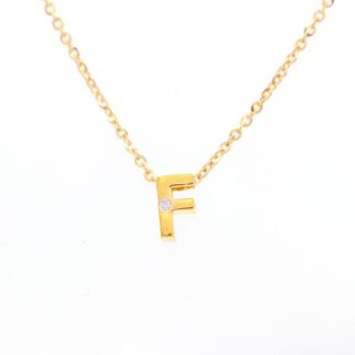 จี้ตัวอักษรตัว F