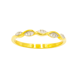 แหวนเถาวัลย์ สลับเพชรสวยๆ