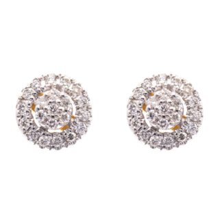 ต่างหูล้อมกลมเล็ก เรียบ หรู โดดเด่น เสริมความมั่นใจ