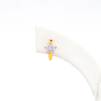 ต่างหูห่วงดอกพิกุล