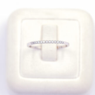 แหวนเงินแถว เงินแท้92.5% เพชรCZ LKS321