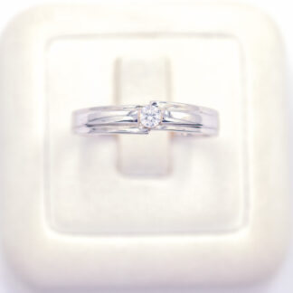 แหวนเงินเดี่ยวชาย เหยิน เงินแท้92.5% เพชร CZ LKM595