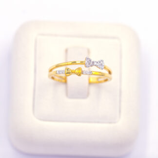 แหวนโบว์คู่