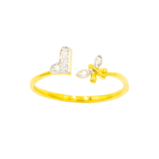 แหวนหัวใจ ผีเสื้อ