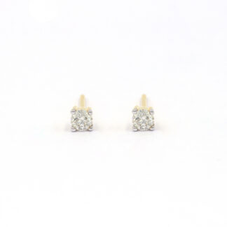 ต่างหูเพชรเม็ดเดี่ยว ข้างละ 30 ตัง